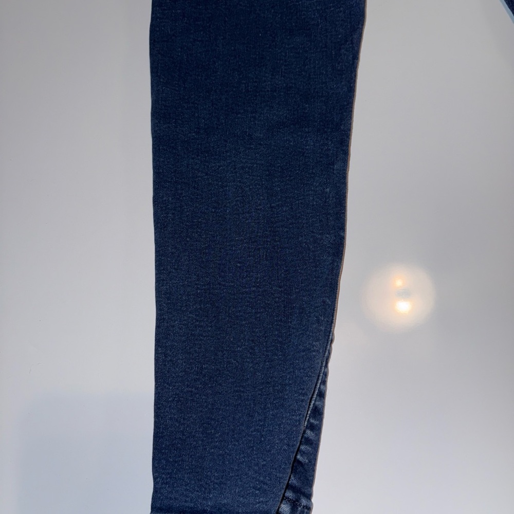 LOFT Women's Modern Skinny Jeans 30/10 Blue Dark Wash Denim Button Fly - Picture 11 of 11